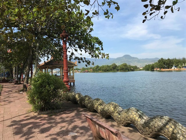 Pagoda on the Kampot River